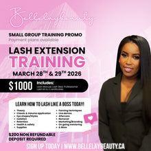 Load image into Gallery viewer, Group lash course March 28th & 29th (deposit only)