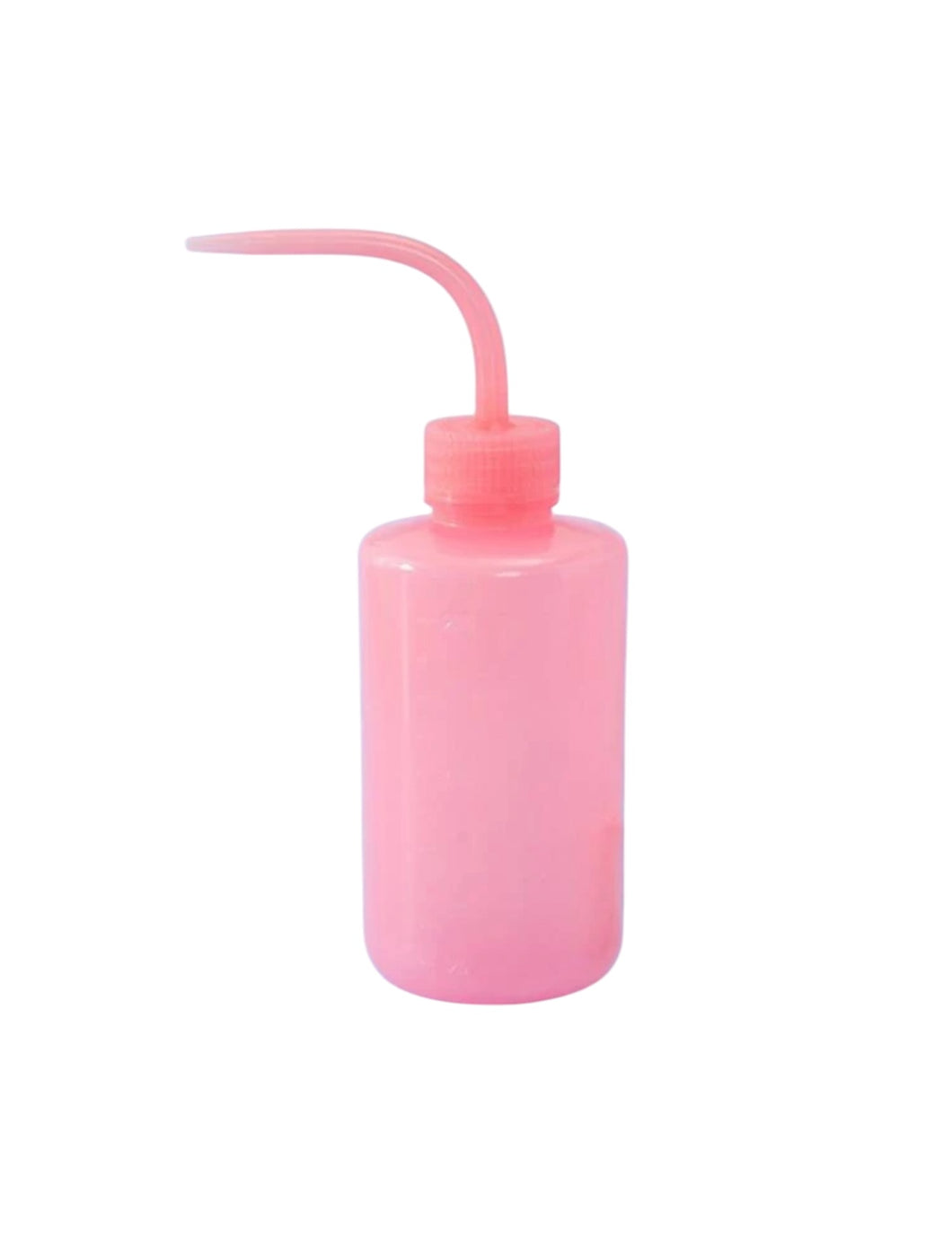 Pink squeeze bottle